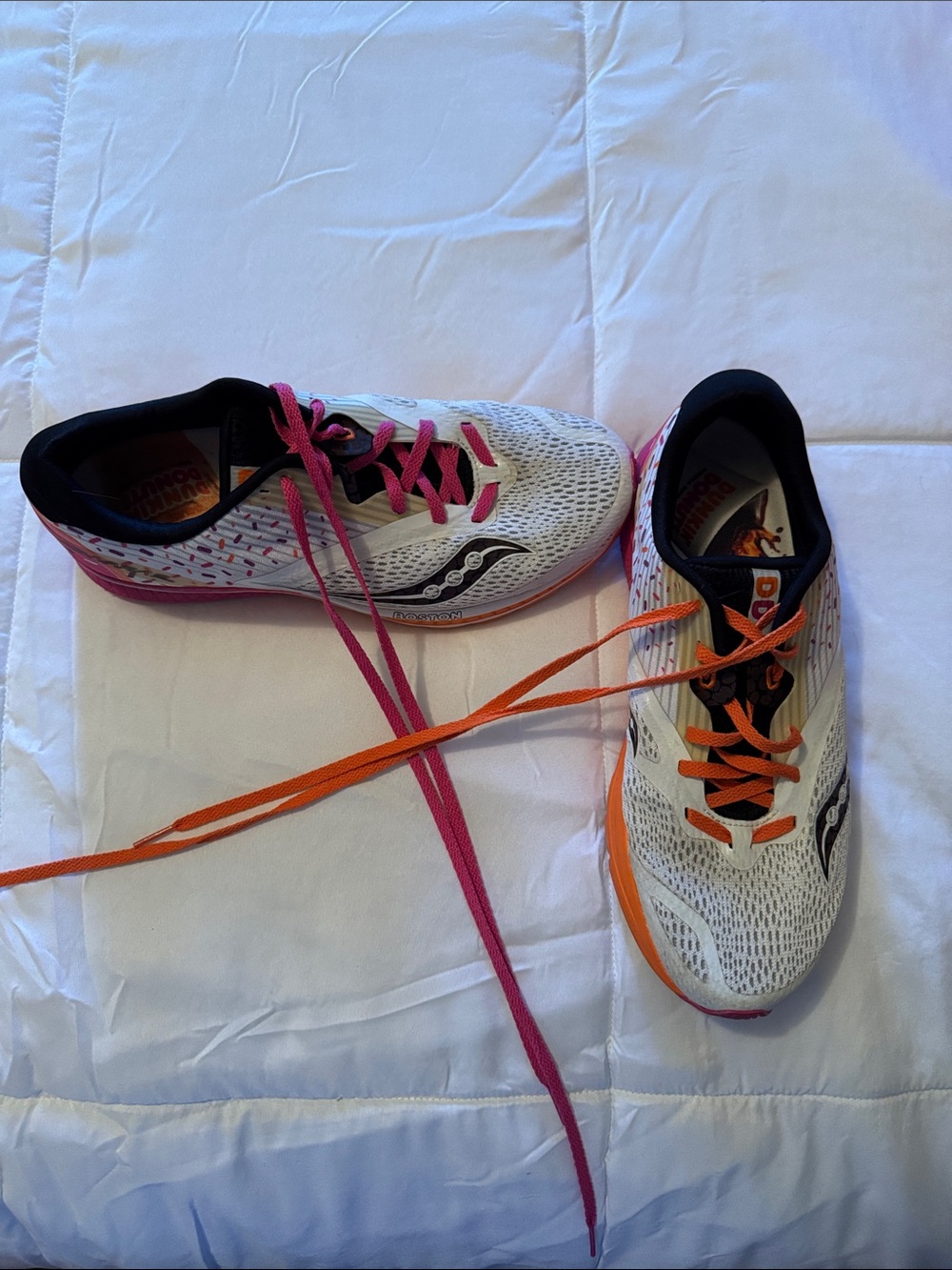Limited Edition Women’s Boston Marathon + Dunkin Donuts Saucony Running Shoes